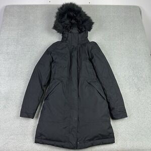 The North Face Jacket Womens XS Black Arctic Hyvent Parka Goose Down Coat Winter